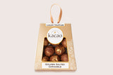 Golden Salted Caramel Truffles