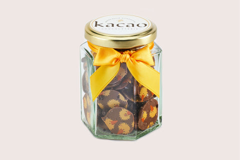 Milk Chocolate Easter Buttons with Popping Candy